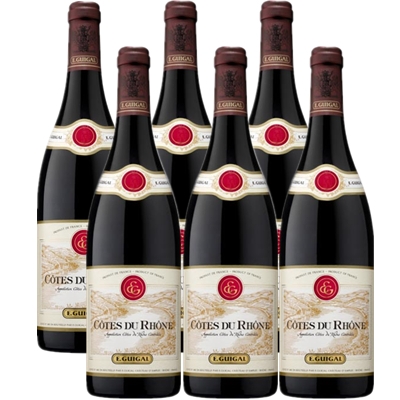 吉佳乐世家罗讷河谷干红葡萄酒 E.Guigal Cotes du Rhone Rouge 750ml