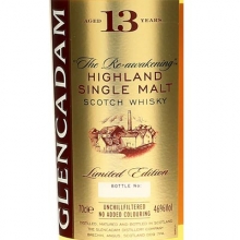 格兰卡登13年限量版单一麦芽苏格兰威士忌 Glencadam Aged 13 Years Limited Edition Highland Single Malt Scotch Whisky 700ml