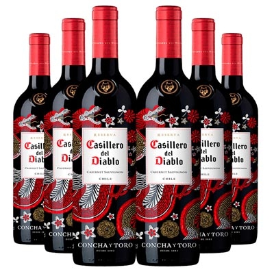 干露酒庄红魔鬼尊龙赤霞珠干红葡萄酒 Casillero del Diablo Cabernet Sauvignon 750ml