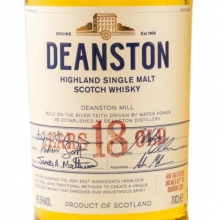 汀思图18年单一麦芽苏格兰威士忌 Deanston Aged 18 Years Highland Single Malt Scotch Whisky 700ml