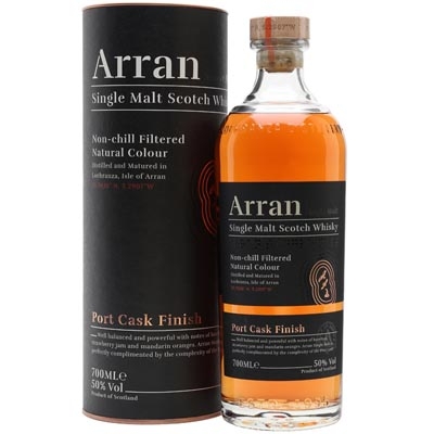 艾伦波特桶单一麦芽苏格兰威士忌 Arran The Port Cask Finish Single Malt Scotch Whisky 700ml（新旧包装随机发货）