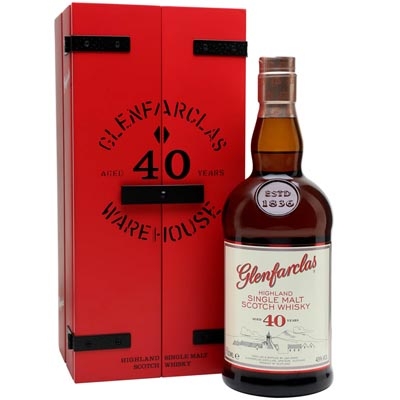 格兰花格40年单一麦芽苏格兰威士忌 Glenfarclas Aged 40 Years Highland Single Malt Scotch Whisky 700ml（新旧包装随机发货）