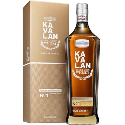 噶玛兰珍选1号单一麦芽威士忌 Kavalan Number 1 Distillery Select Single Malt Whisky 700ml