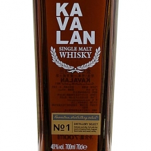 噶玛兰珍选1号单一麦芽威士忌 Kavalan Number 1 Distillery Select Single Malt Whisky 700ml