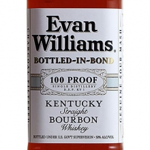 爱威廉斯白标波本威士忌 Evan Williams Bottled in Bond Kentucky Straight Bourbon Whiskey 750ml