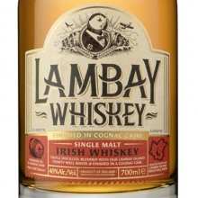 蓝嵌单一麦芽爱尔兰威士忌 Lambay Single Malt Irish Whiskey 700ml