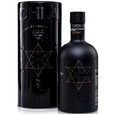 布赫拉迪星图10.1版单一麦芽苏格兰威士忌 Bruichladdich Black Art 10.1 29 Year Old Unpeated Islay Single Malt Scotch Whisky 700ml