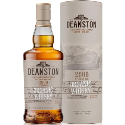 汀思图2000/21年有Ji单一麦芽苏格兰威士忌 Deanston 2000 21 Years Old Organic Single Malt Scotch Whisky 700ml