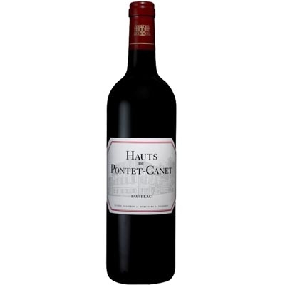 庞特卡奈庄园副牌干红葡萄酒 Hauts de Pontet Canet 750ml