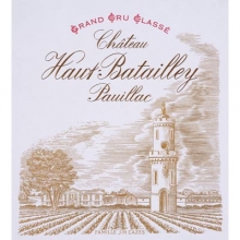 奥巴特利庄园正牌干红葡萄酒 Chateau Haut Batailley 750ml