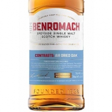 本诺曼克对比系列风干原始桶单一麦芽苏格兰威士忌 Benromach Contrasts: Air Dried Oak Speyside Single Malt Scotch Whisky 700ml