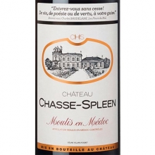 忘忧堡酒庄正牌干红葡萄酒 Chateau Chasse Spleen 750ml