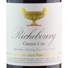 大金杯酒庄李奇堡特级园干红葡萄酒 Domaine Gros Freres et Soeurs Richebourg Grand Cru 750ml