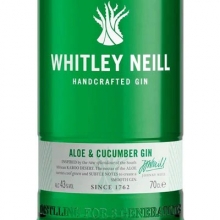 惠特利尼尔芦荟黄瓜金酒 Whitley Neill Aloe & Cucumber Gin 700ml