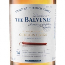 百富窖藏奇遇系列14年美国波本桶单一麦芽苏格兰威士忌 The Balvenie A Collection of Curious Casks Aged 14 Years American Bourbon Barrel Single Malt Scotch Whisky 700ml