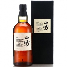 山崎25年单一麦芽日本威士忌 The Yamazaki Aged 25 Years Single Malt Japanese Whisky 700ml