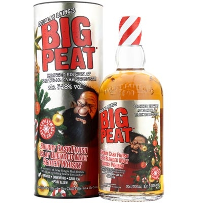 【限时特惠】大鼻子圣诞节限量版混合麦芽苏格兰威士忌 Big Peat Christmas Edition Cask Strength Blended Malt Scotch Whisky 700ml