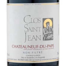 圣约翰酒庄教皇新堡干红葡萄酒 Clos Saint Jean Chateauneuf-du-Pape 750ml